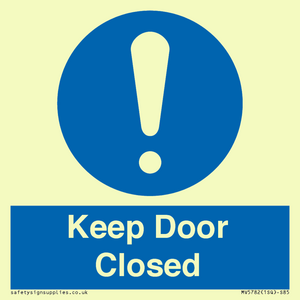 Keep Door Closed